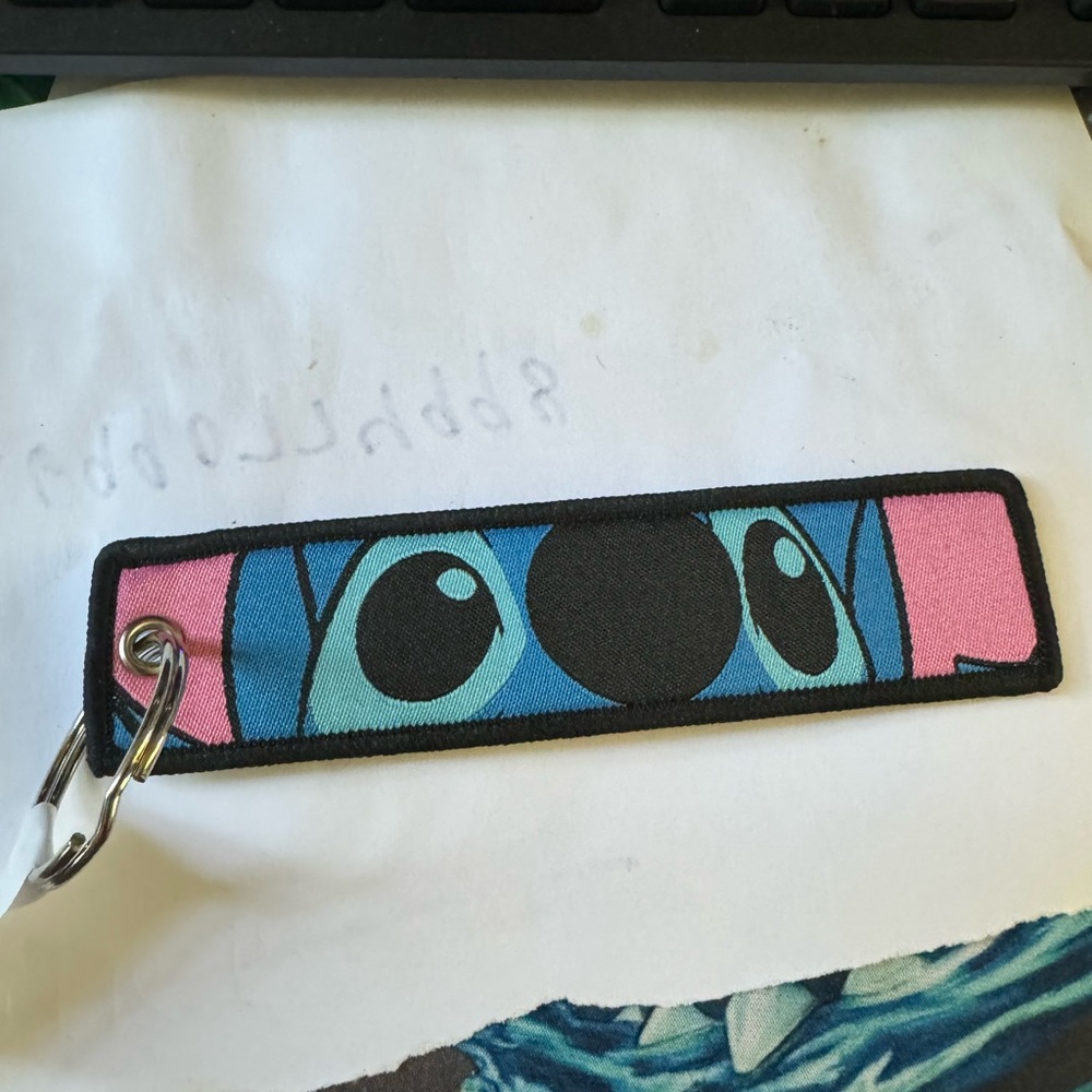 Stitch Keychain Tag - Picture 2 of 2